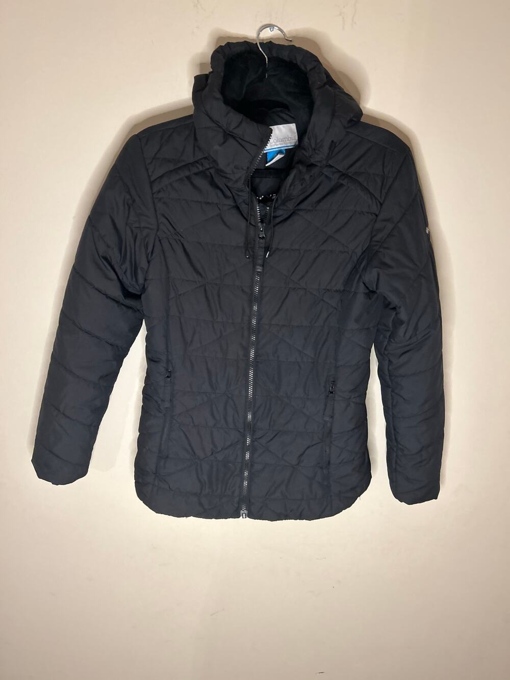 Columbia Morning Light II Black OmniHeat Puffer Jacket Sz S Winter Coat Gorpcore